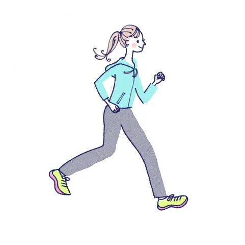 動くことを楽しむ​